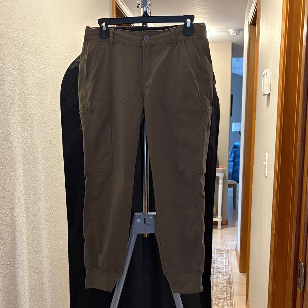 PrAna Olive Green Jogger Pants